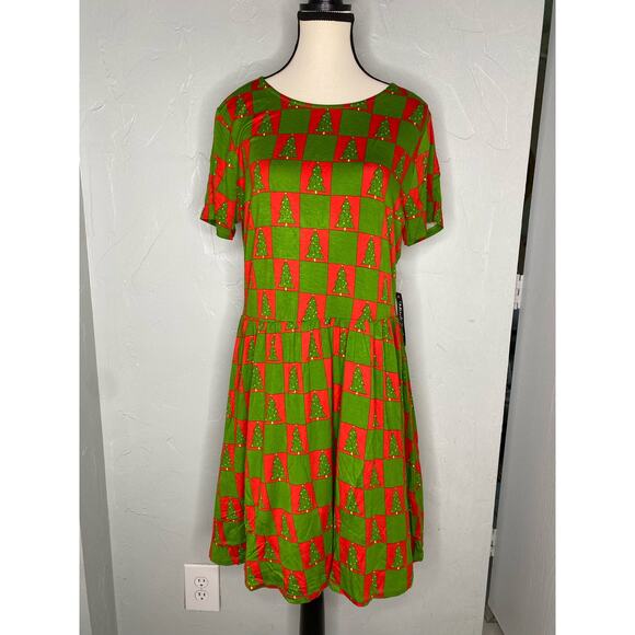 ModCloth Ensemble Observation Knit Dress Christmas - Picture 2 of 7